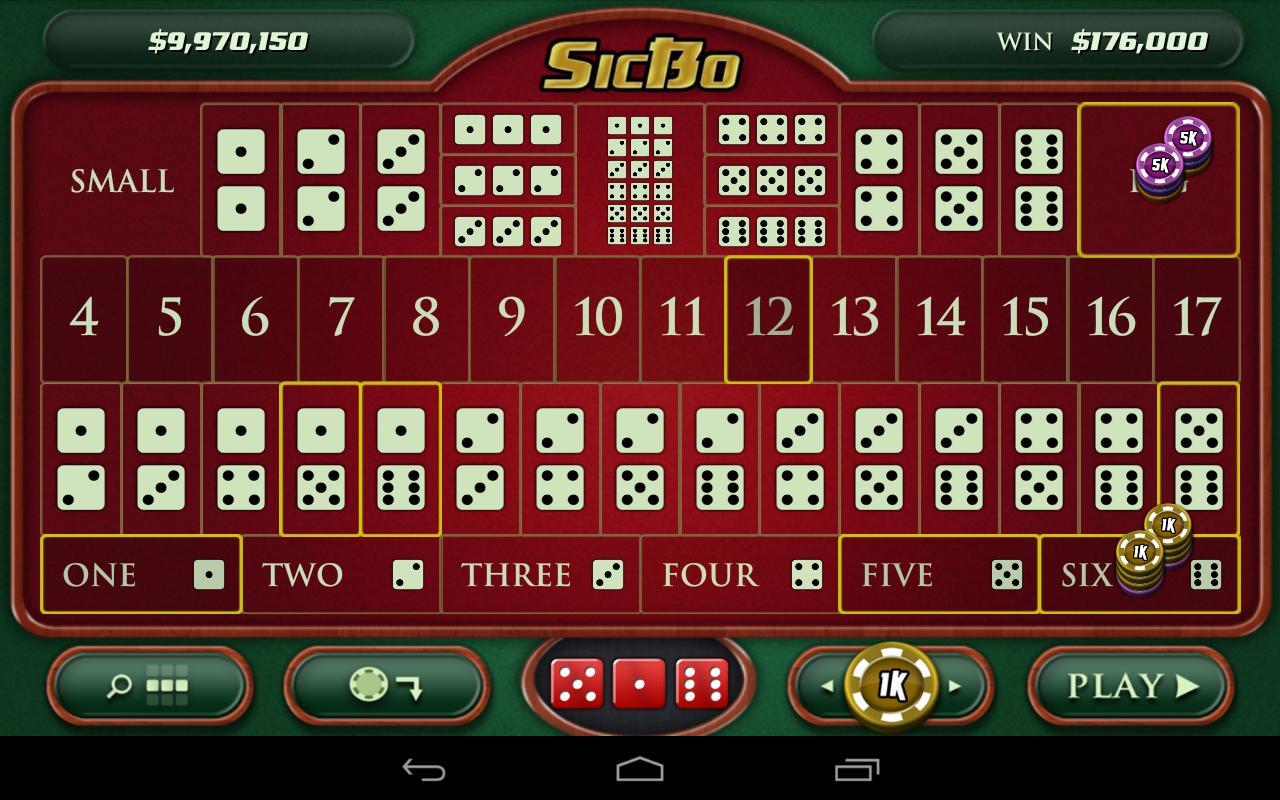 sic bo gambling