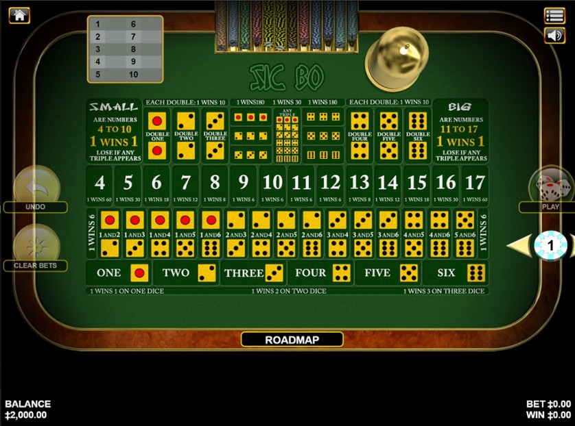 sic bo gambling